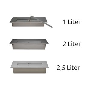 Small bio ethanol burners Dekafire