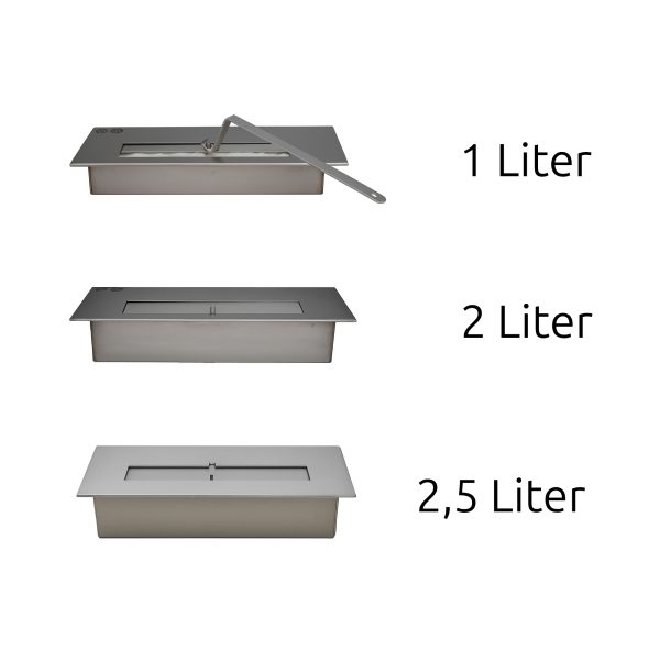 Small bio ethanol burners Dekafire
