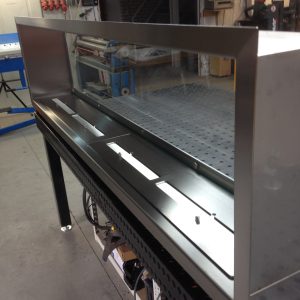 Dual Bio Ethanol Burner With Glass | Adjustable | Stainless Steel